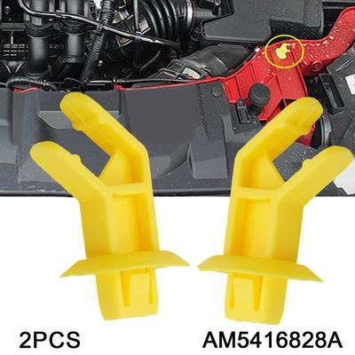 2Pcs Bonnet Hood Support Good Compatibility Perfect Fit