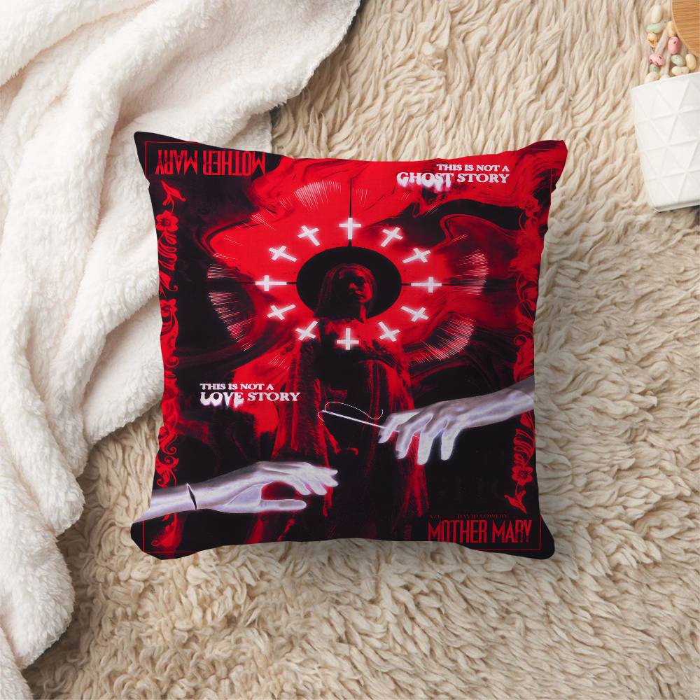 Movie Mother Mary Cushion Cover Car Throw Pillow Case For Sofa Car Christmas Gift 40X40Cm 45X45Cm