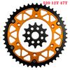 12T 45T-52T 520 Chain Motorcycle Front & Rear Sprocket For SUZUKI RM125 RMZ250 RM-Z 250 RM 125 Y N P R S T V W X K1 K2 K3 K4 K5