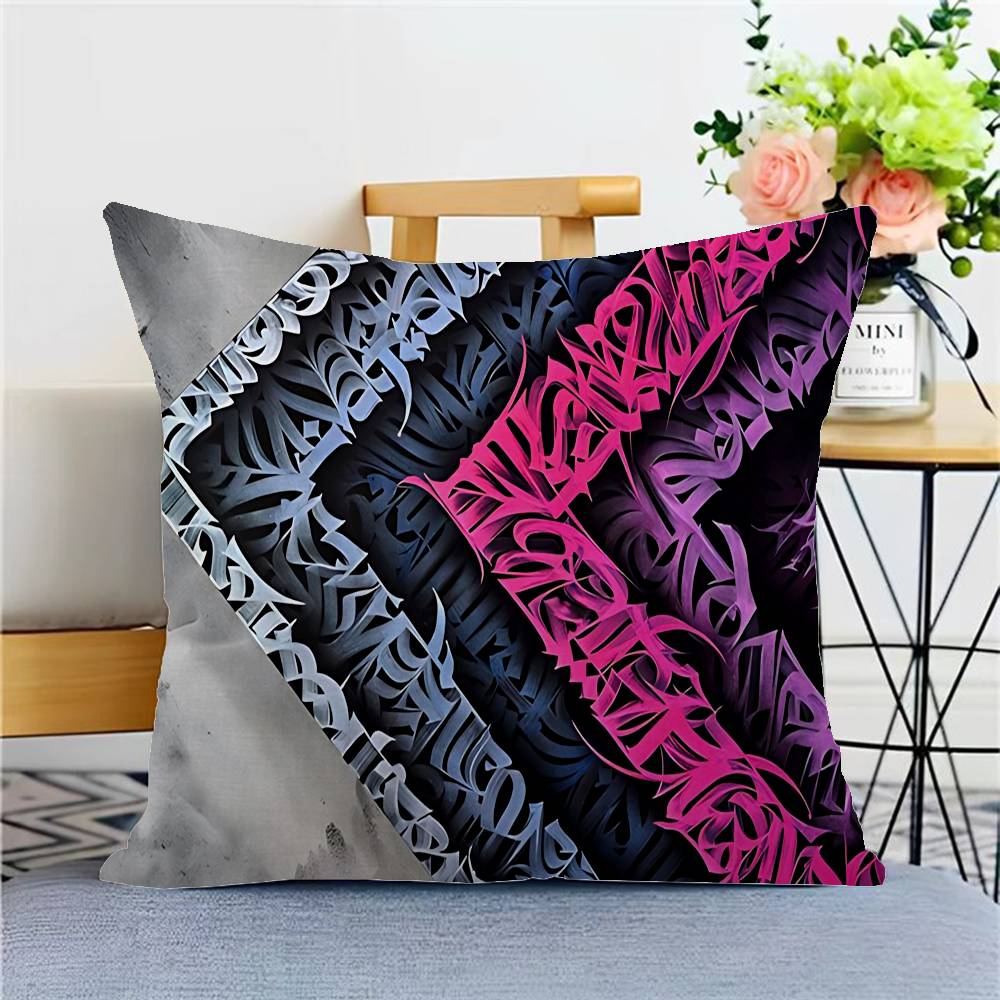 Pokras Totem Design Lampas Personalized picture text home decorative pillows Household Gifts 45x45cm