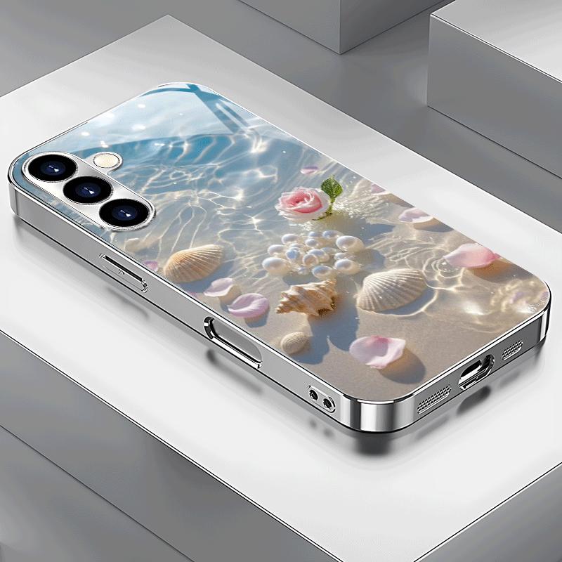 Featuring a Summer Fresh Water Surface for Samsung Galaxy S26 S25 S24 S23 S22 FE Ultra Plus Anti Drop Back Cover