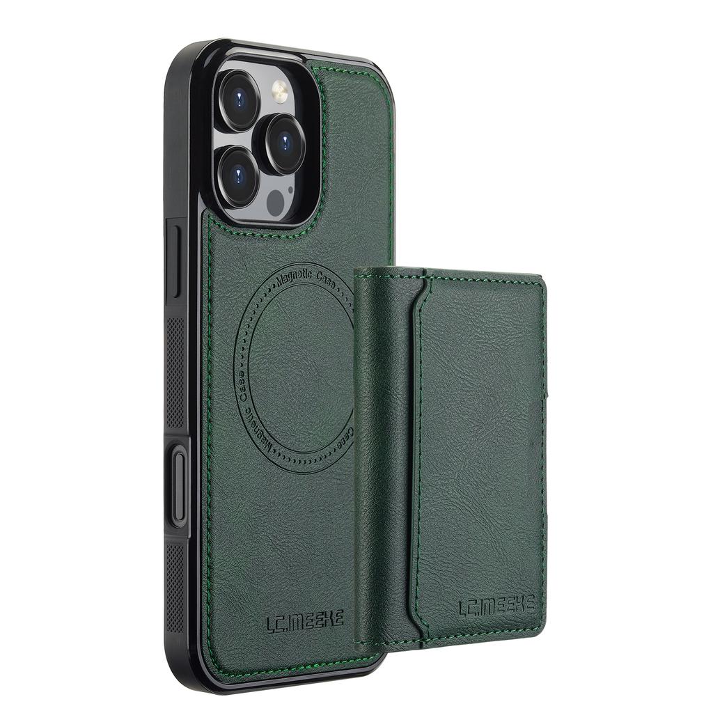 Detachable Wallet Case For iPhone 16 Pro Max 15 14 Plus 13 12 11 XS XR X 7 8 SE 2022 2020 2024 For MagSafe Cards Holder Cover