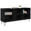 TV Stand in Black Oak Look 103.5 x 30 x 50 cm