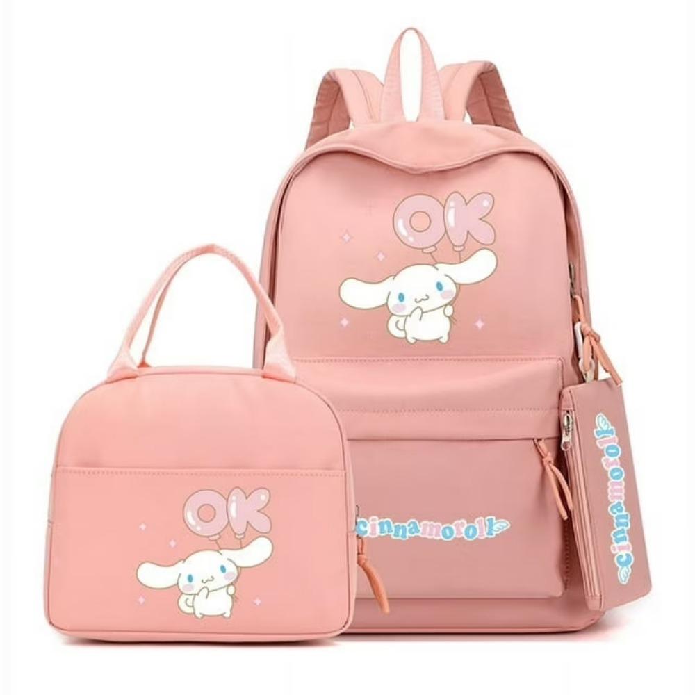 Kulomi schoolbag Yugui dog backpack, junior high school boys and girls, large-capacity Korean version casual backpack