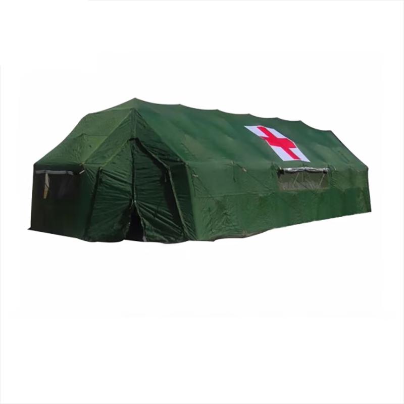 Linzhilu 60 sqm Military Green Arched Tent