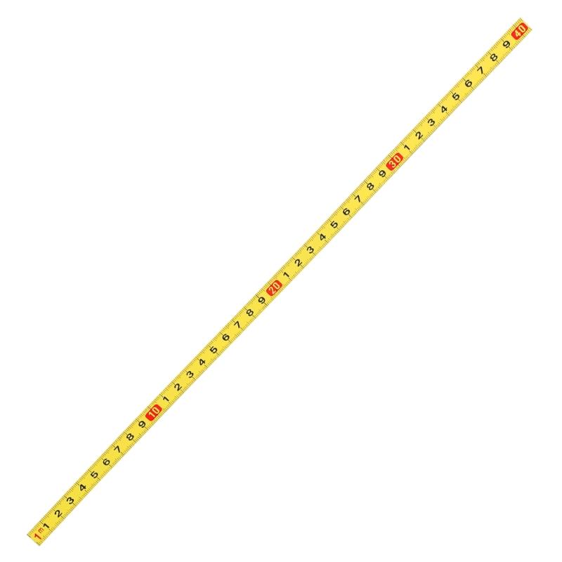 Maßband zum Stecken 10 mm breit Präzisions-Maßband Gewährleistet sichere Platzierung für Schüler & Profis