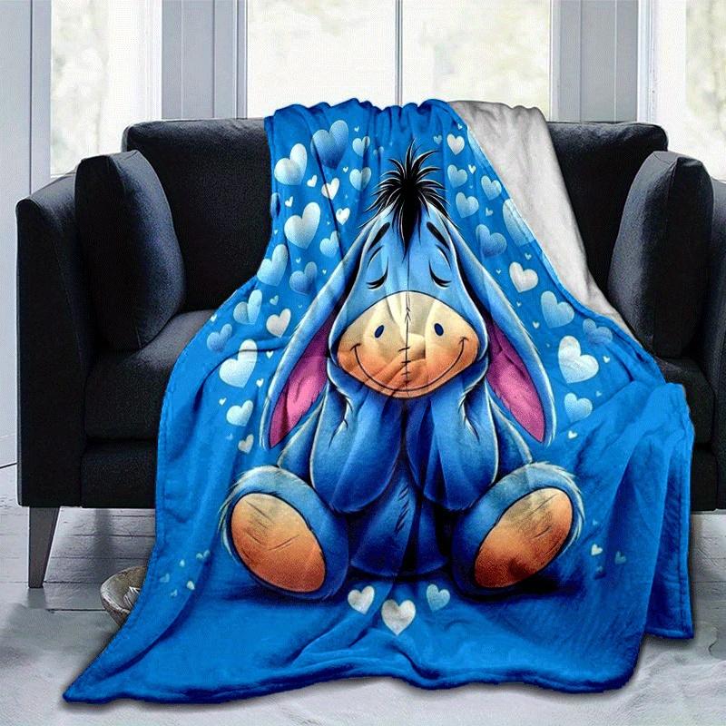 

1pc Winnie The Pooh Printing Blanket - Soft, All-Season Throw for Office Blanket, Car, Travel 80cmx120cm(31inx47in)