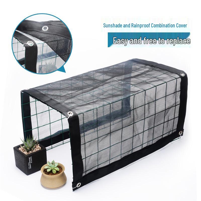 All-Weather Balcony Sunshade & Greenhouse Set for Heat Insulation and Rain Protection