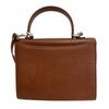 Burberrys 2-Wege Vintage V-Leder Umhängetasche Braunes Leder Gebraucht