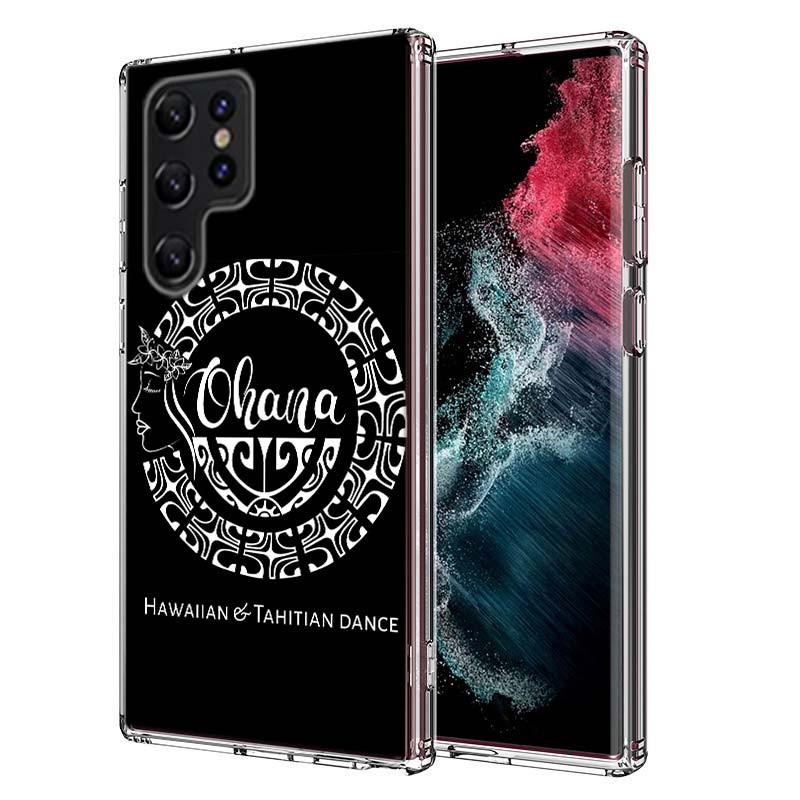H-Hinano Tahiti Girl Beach Capa Phone Case For Samsung S26 Ultra S25 Edge Galaxy S23 S21 S20 S24 FE S22 S10 Plus Cover Clear TPU