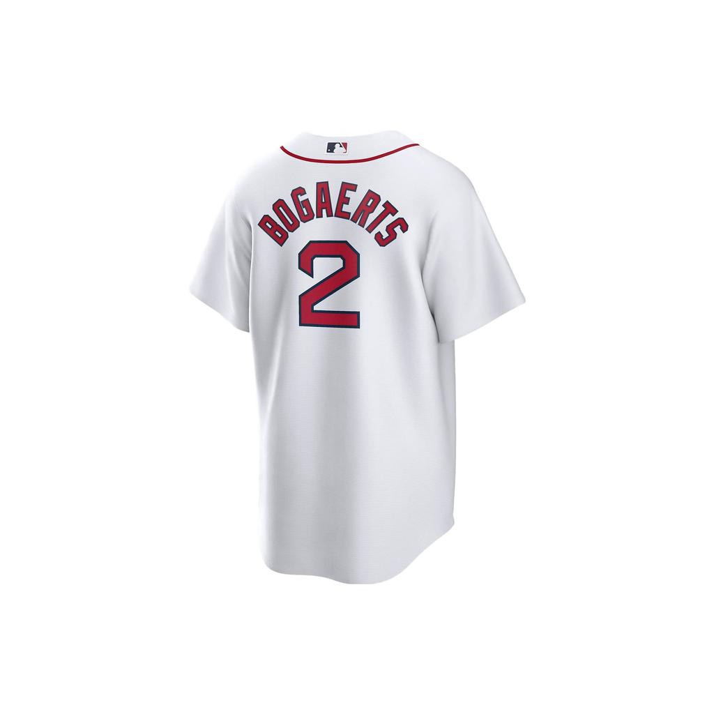 Nike Mlb Boston Red Sox Rafael Devers Letter Print Logo Baseball Shirt Men Shirts White T770BQWZBQ7-B02