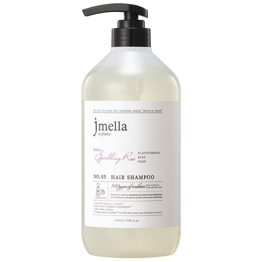 J.Mella In France Sparkling Rosé Hair Shampoo Fruity Rose Scent 1 pcs 1L