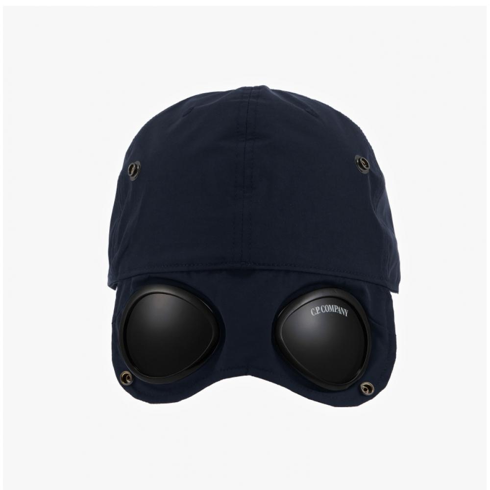 Cp Company 18cmac146a 005904a 888 ChRome R Logo bestickte Goggles Waffen Baseballkappe