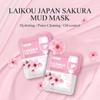 LAIKOU Sakura Mud Mask Cleansing Whitening Moisturizing Oil-Control Anti-Aging Clay Mask/Facial Skin Care