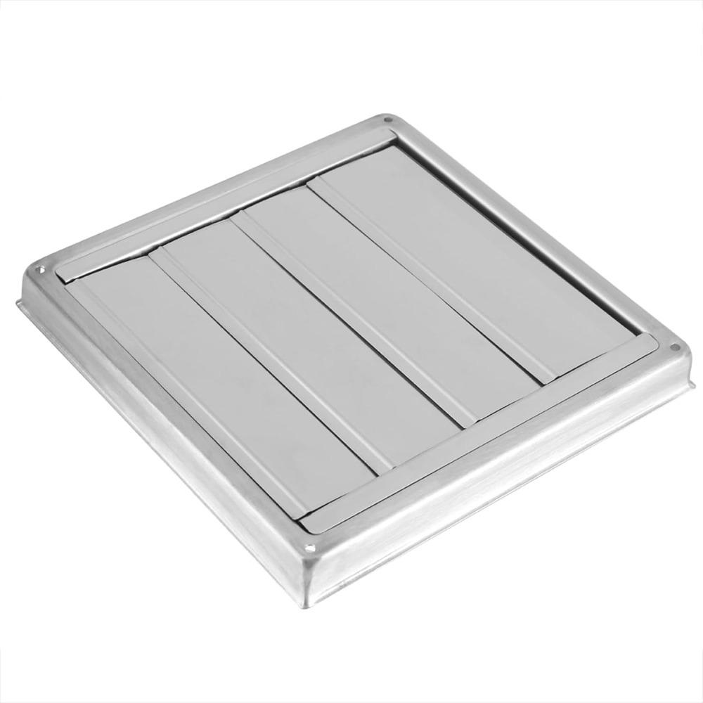 1pcs Stainless Steel Dryer Vent Cover 4 Inch & 5 Inch Exterior Vent Grille Home Exterior Wall