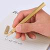 Brushed Brass Gel Pen   0.5mm Writing Pen School   Supplies Gift