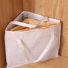 Space-Saving Triangular Hanger Storage Bag Large Capacity Wardrobe Organizer for Clothes Hangers