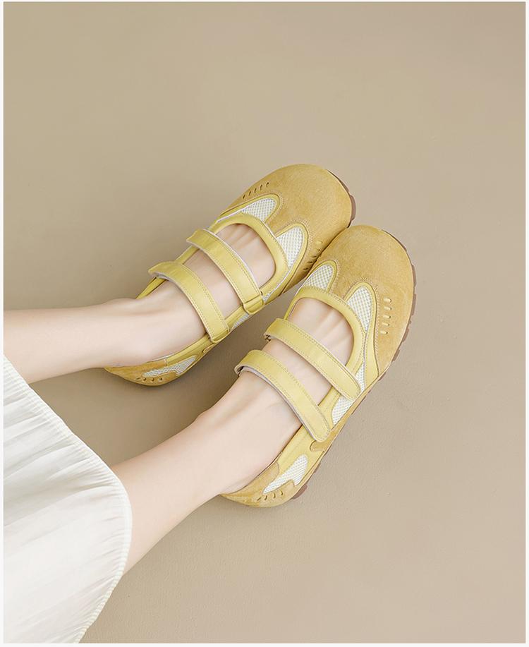 Flat Bottomed Mary Jane Shoes for Women, Spring/summer 2026 New Versatile Shallow Mouth Single Shoes with Skirts, Casual Women's Shoes, Comfortable