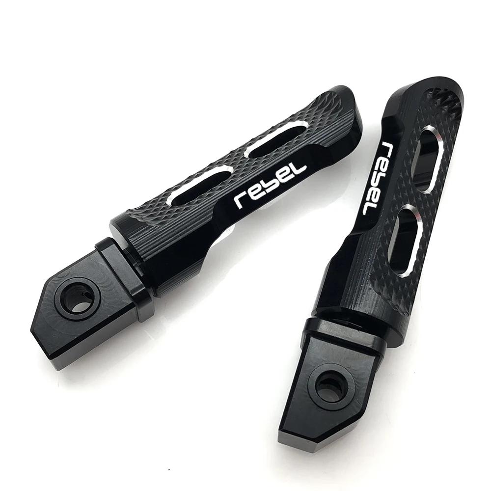 Motorcycle For Honda Rebel 500 Rebel300 Rebel CMX 300 500 CMX500 CMX300 Aluminium Rear Passenger Foot Pegs Pedals Accessories