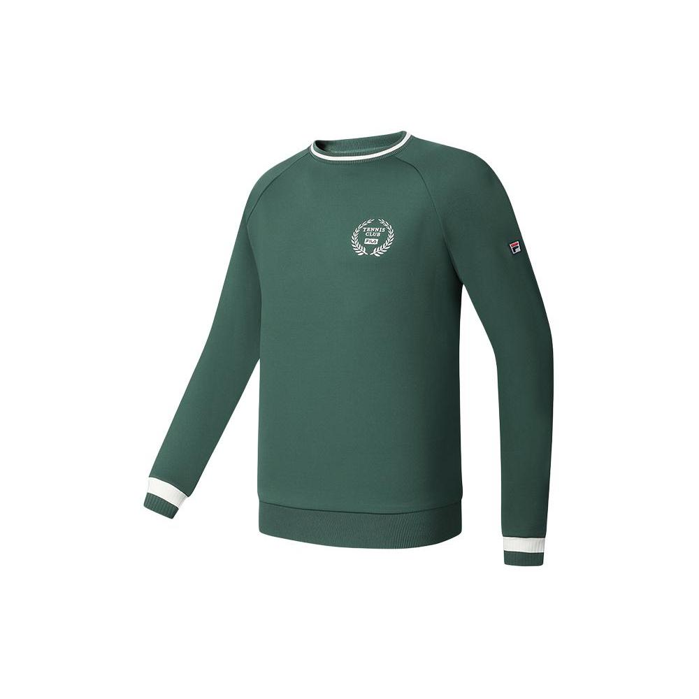 

New FILA Sweatshirt Men s Vintage Greenish-Brown A11M413205F-GN M