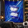 Wall Hanging Tapestry Birmingham City Print Cloth for Living Room Bedroom Home Decor
