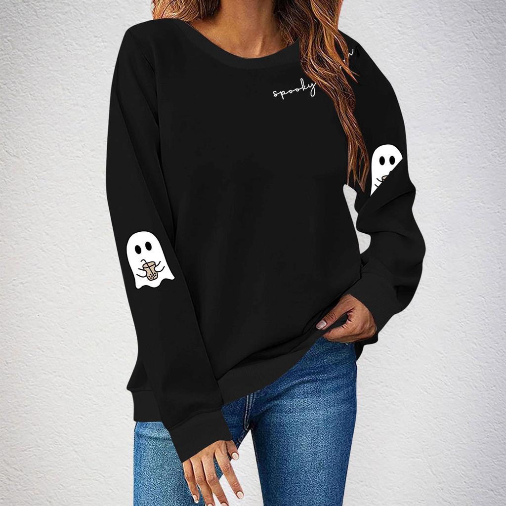 Women's Sweatshirt Long Sleeve  Casual Comfort Loose Lightweight Women's Sweatshirt