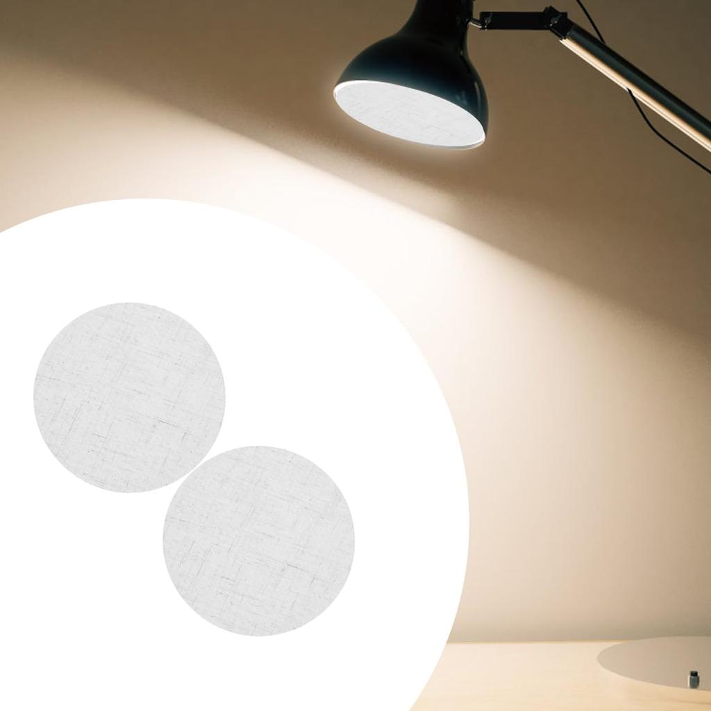 KESYOO LED Dimming Stickers, 2 Pieces, Light Blocking Filter, Blackout Sheet, Anti-Piracy Sticker, Lampshade Diffuser, Super Strong Adhesive, Pendant