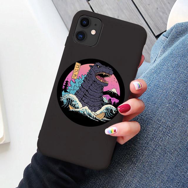 Anime Kanagawa Big Waves Ocean Wave Phone Case For iPhone 16 15 14 11 12 13 Pro Max Mini X XS XR 7 8 Plus SE Shockproof Cover