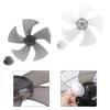 Household Fan Blade Plastic Electric Fan Accessories New Replacement Part  For Pedestal Fanner