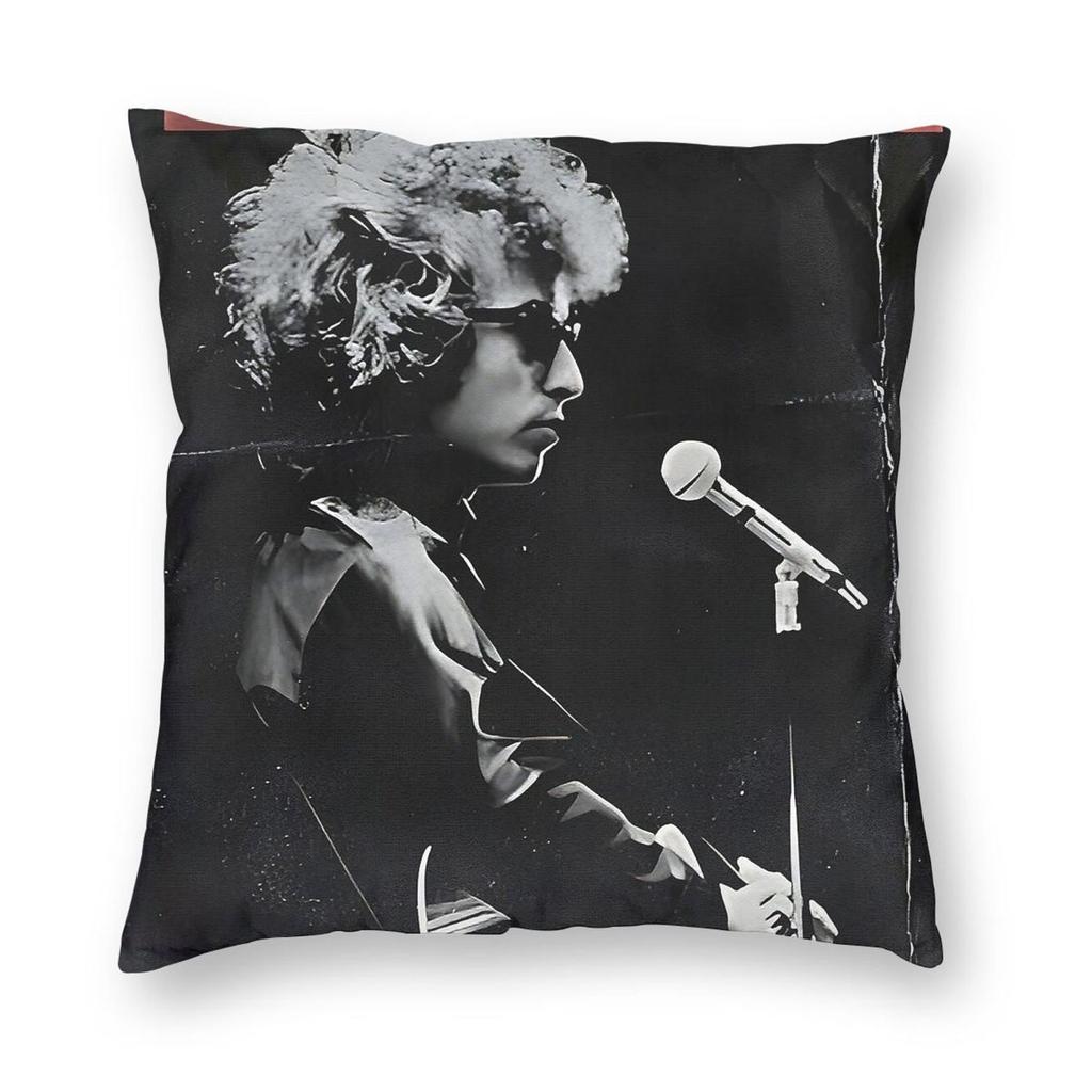 Bob Dylan Legend Never Die Square Pillowcase Polyester Linen Velvet Creative Zip Decorative Throw Pillow Case Bed Cushion Case