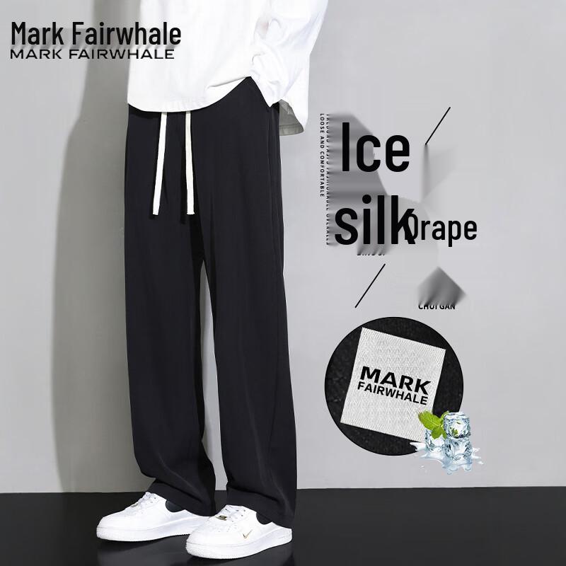 

Mark Fairwhale Men s Summer Ice-Feel Straight Long Pants L