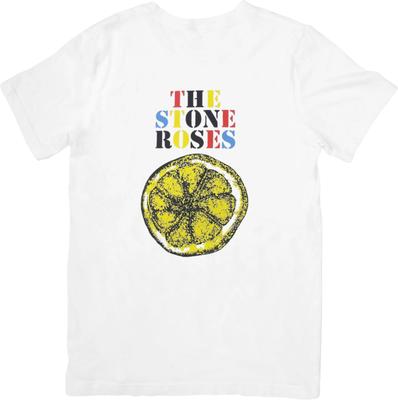 The Stone Roses Music Fit for Men & Women Quality Cotton T-Shirt White.