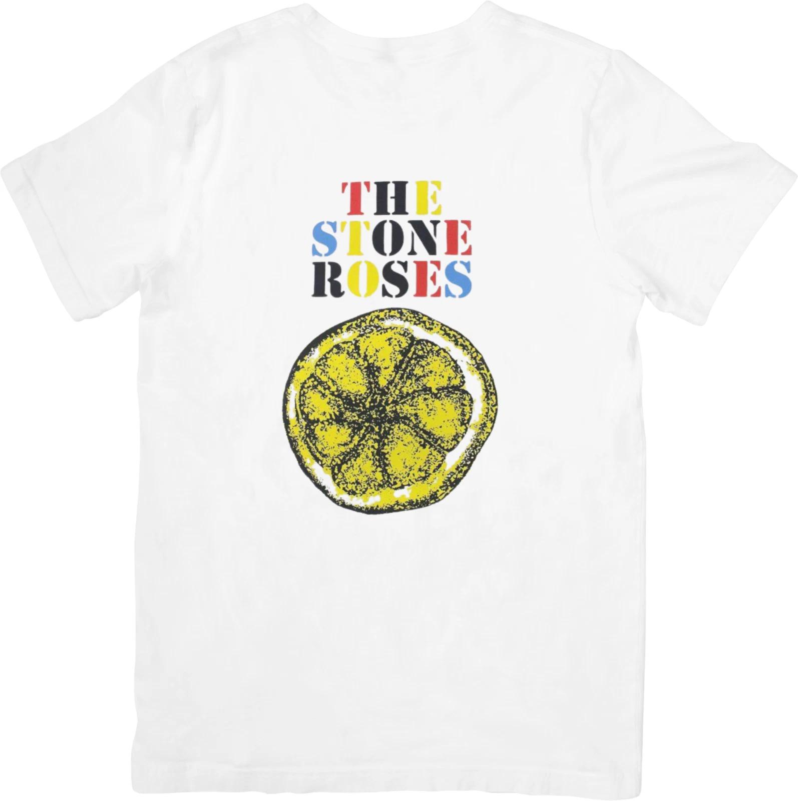 

The Stone Roses Music Fit for Men & Women Quality Cotton T-Shirt White. M