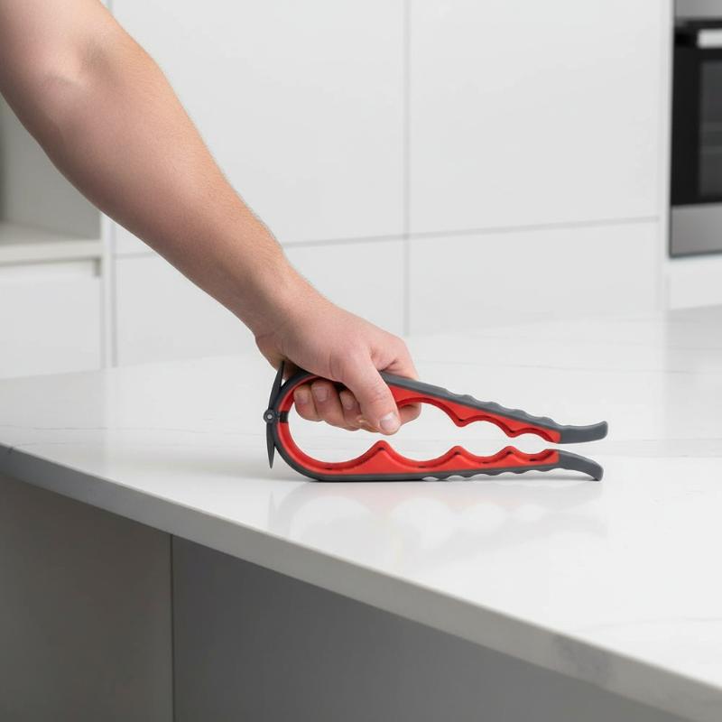 4 In 1 Can Opener Multifunctional Lid Twister and Beverage Bottle Opener Household Essential for Home Kitchen