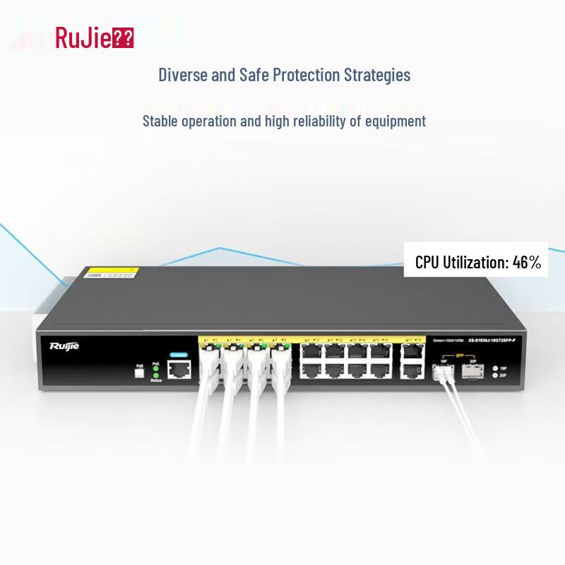 Ruijie XS-S1930J-18GT2SFP-P 18-Port Gigabit PoE Managed Switch