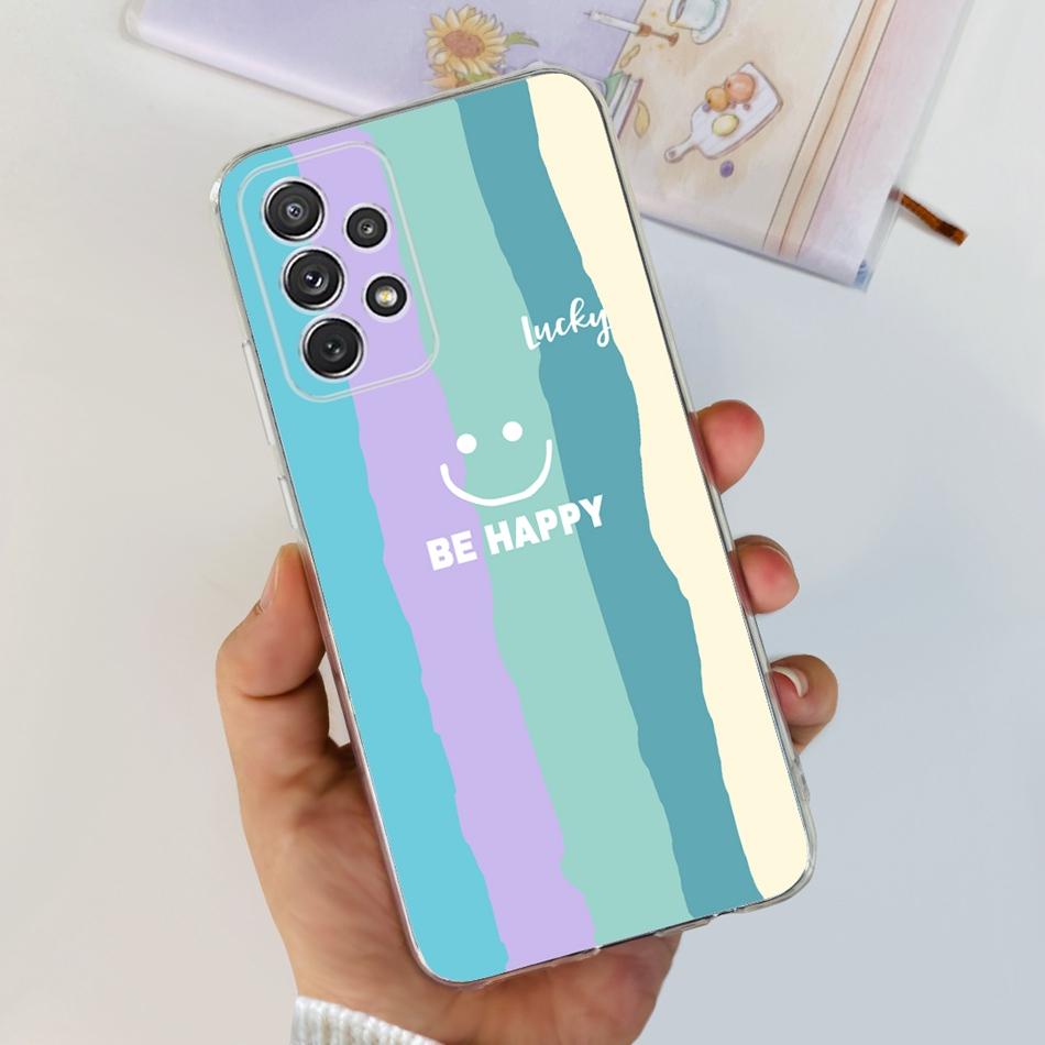 Stylish Soft Silicone Case For Samsung Galaxy A33 A53 A73 5G Clear TPU Phone Back Cover For Samsung A73 A53 A33 A336B A53B A736B