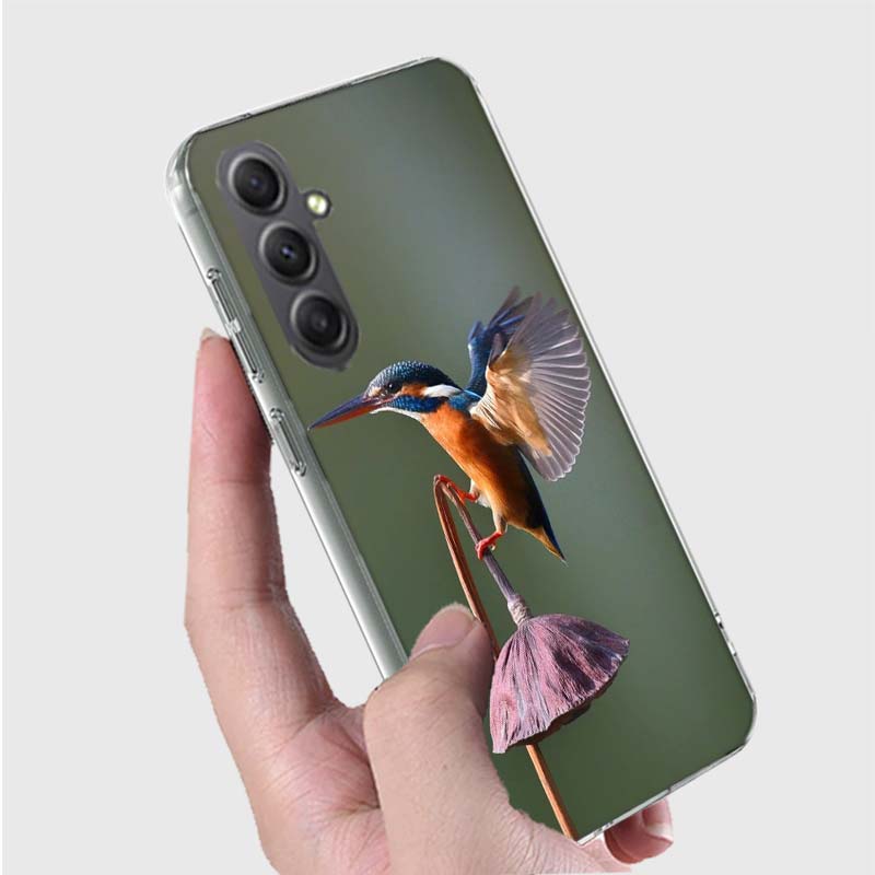 Hummingbird Phone Case for Samsung A16 A26 A36 A56 A17 A37 A57 A07 A06 A02S A03 A04S A05S Galaxy Note 20 10 A50S A71 A51 A31 A30