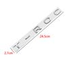 AAZR1 Car Metal Trunk Letters Words Logo Badge Emblem Decals Sticker For Volkswagen VW T-ROC 2020 2021 2022 2023 Styling Accessories