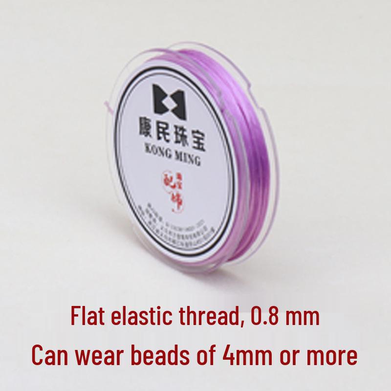 Elastic Thread for DIY Beaded Bracelets and Prayer Beads