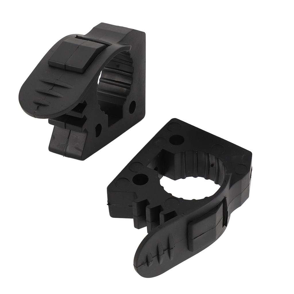 2PCS Rubber Clamp Mount Quick Release Clamp Grip for 1in To 1.5in Diameter Tools Used On Off Road Vehicle UTV ATV