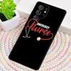 Nurse syringe heartbeat Medicine Silicone Phone Case For Samsung Galaxy note 10 pro S26 S25 S24 S23 S22 S21 Plus Ultra Cover