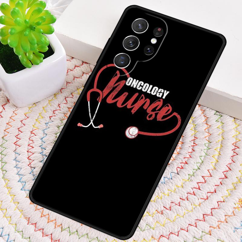 Nurse syringe heartbeat Medicine Silicone Phone Case For Samsung Galaxy note 10 pro S26 S25 S24 S23 S22 S21 Plus Ultra Cover
