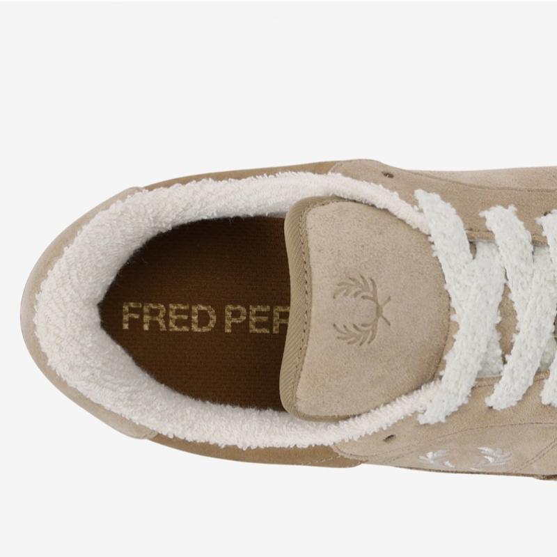 Fred Perry Beige B300 Sneaker Sfpm2438322 W24