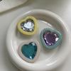 Cute Crystal Hearts Diamond Mobile Phone Grips Finger Ring Bracket Stand Holder 5