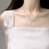 Women's Simple Personality Temperament Angel Wing Pendant High-end Niche Elegant Collarbone Chain