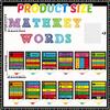 CHUNNIN 24Pcs Chalkboard Brights Math Posters Math Keywords Classroom Decors Maths Symbol Bulletin Board Maths Classroom Must Haves for Elementary
