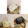 Cute Cartoon Nylon Shoulder Bag Letter Pattern For School Girls