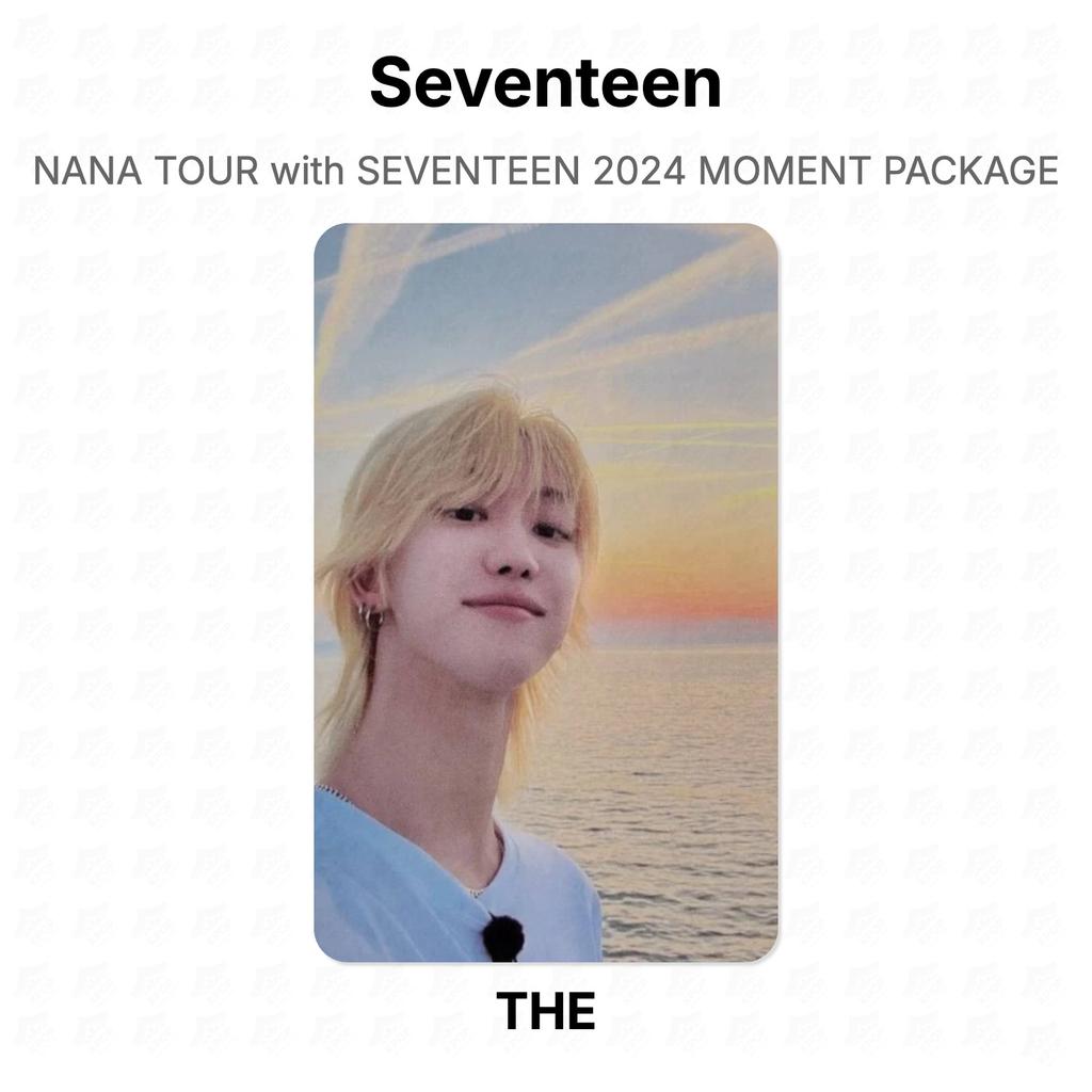 Seventeen NANA TOUR with SEVENTEEN 2024 MOMENT PACKAGE Official Photocard