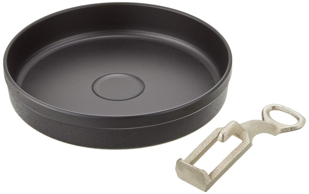 Chubu Tokiwa Iron Sukiyaki Pot with Handle, 20cm, FC150, Japan, QSK34020