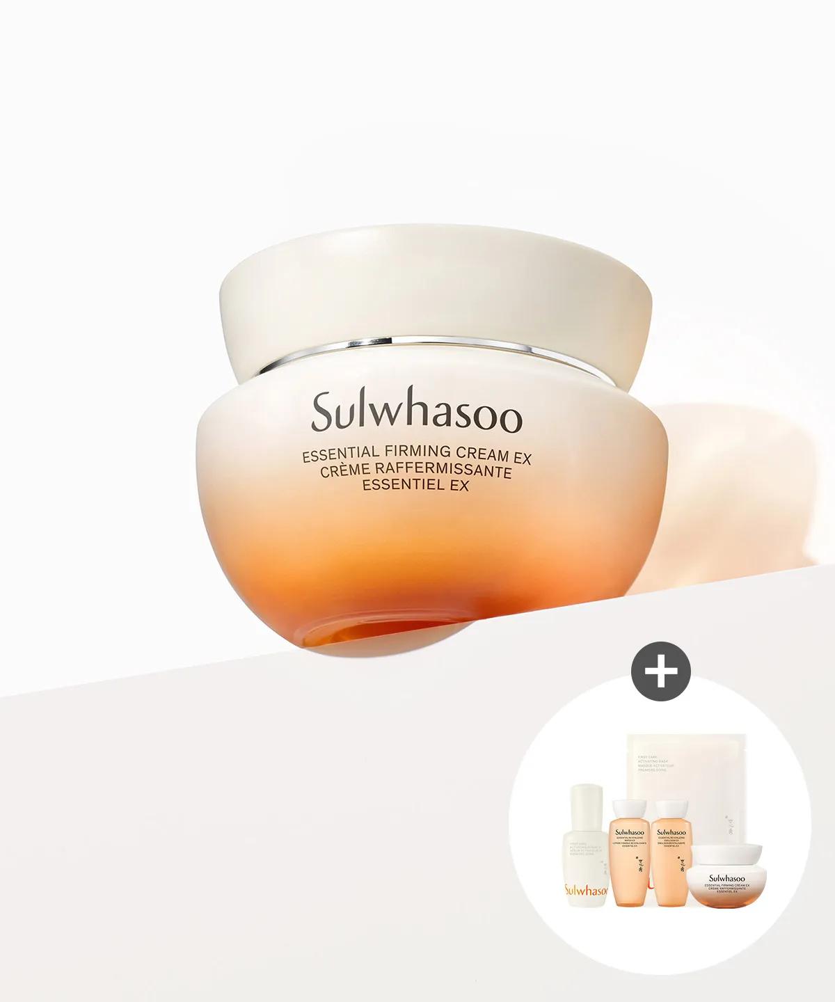 

Sulwhasoo Essential Firming Cream EX 75 мл – Интенсивное увлажнение и бустер упругости